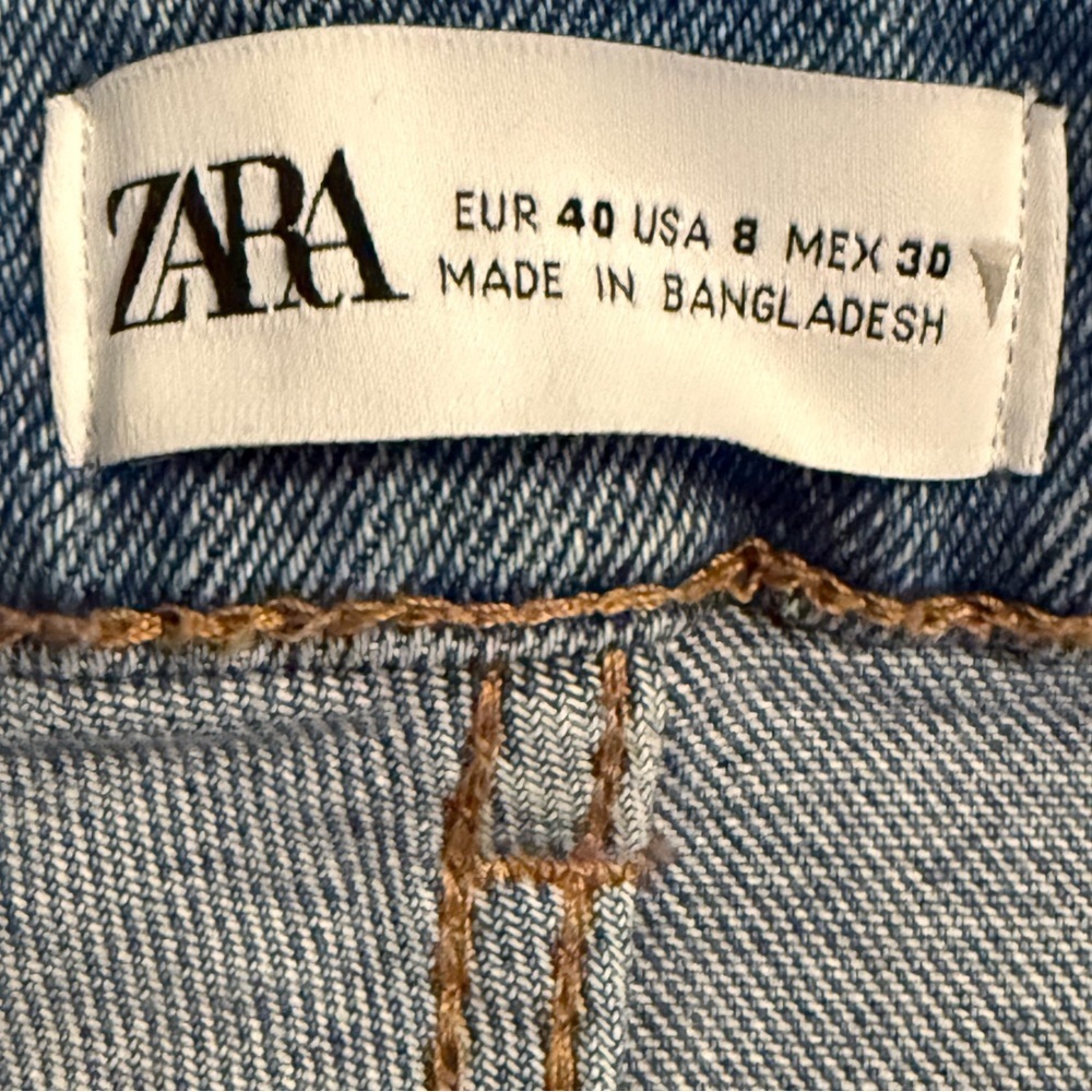 Zara High Rise Skinny Jeans Women’s Size 8 / 40 - Picture 11 of 11